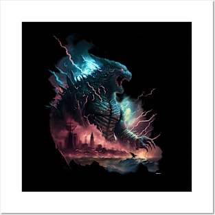 Godzilla Monster Kaiju 10 Posters and Art